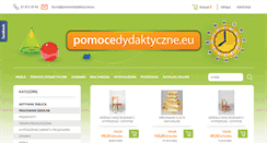 Desktop Screenshot of pomocedydaktyczne.eu