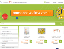 Tablet Screenshot of pomocedydaktyczne.eu